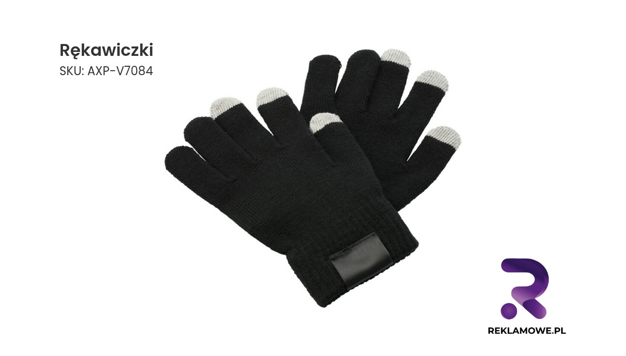 Rekawiczki w różowych odcieniach na tle wzorzystej powierzchni