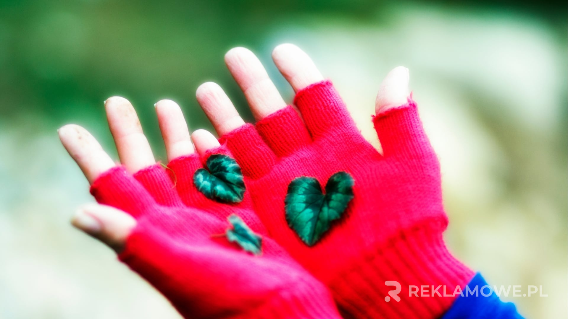 Rękawiczki reklamowe z nadrukiem