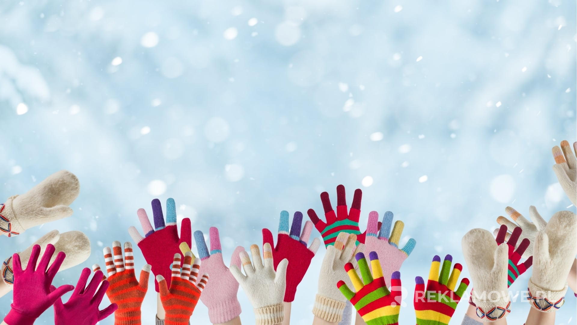 Rękawiczki reklamowe promujące społeczne odpowiedzialność biznesu