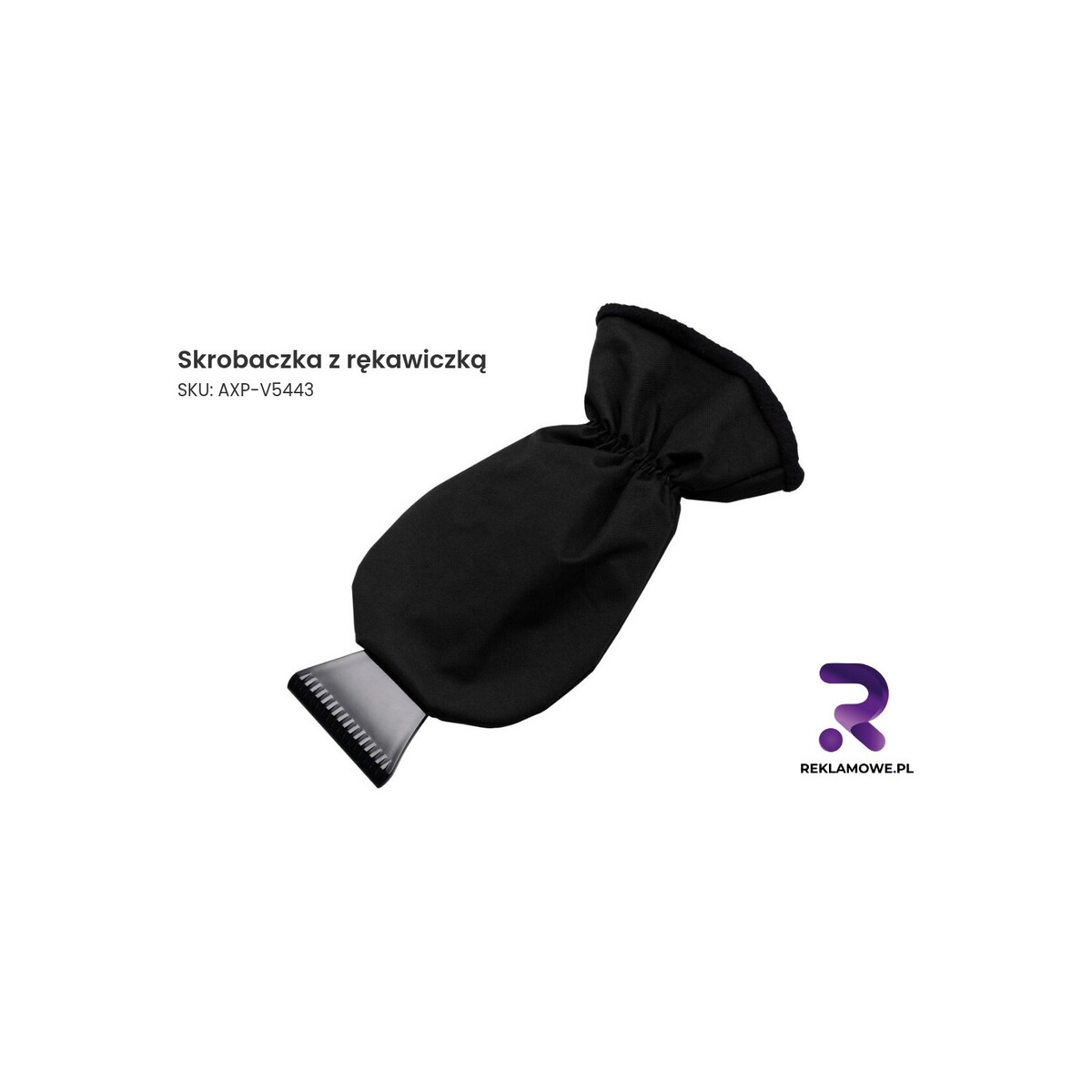 Skrobaczka z rękawiczką Skrobaczka z rękawiczką do szyb samochodowych