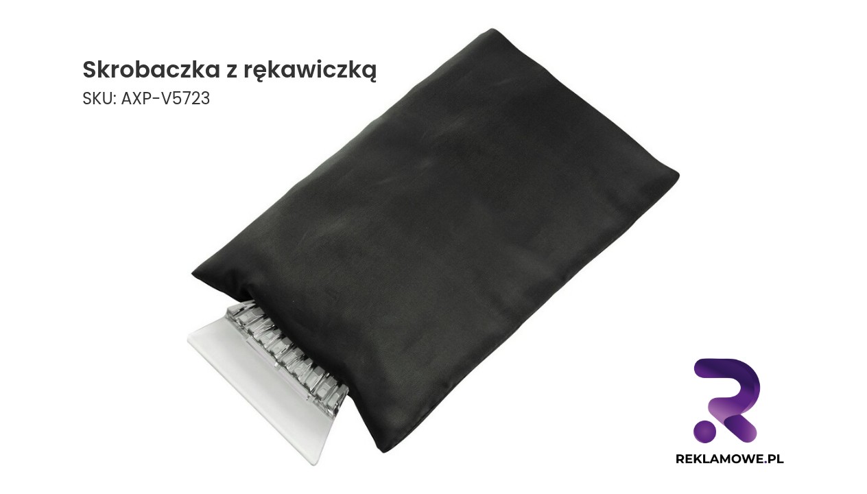Skrobaczka do szyb samochodowych z rękawicą
